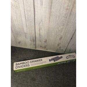 Homemaid Living Kitchen Drawer Organizers Adjustable & Expendable Dividers